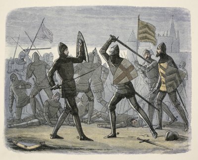 The Relief of Calais, from A Chronicle of England BC 55 to AD 1485 by James William Edmund Doyle